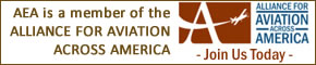 AEA is a member of the Alliance For Aviation Across America