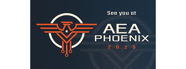 See You at AEA in Phoenix Booth #