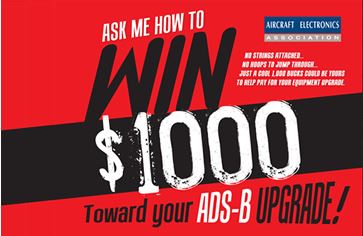 Win $1,000 toward your ADS-B Upgrade